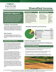 Diversified Income Strategy